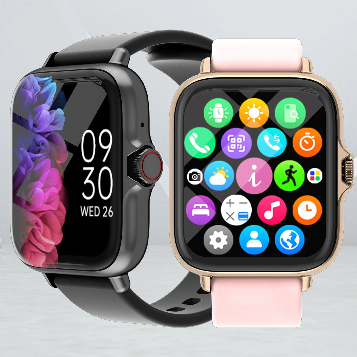 Aquasync™ 1.83” Smartwatch – Power, Style, and Control at a Glance